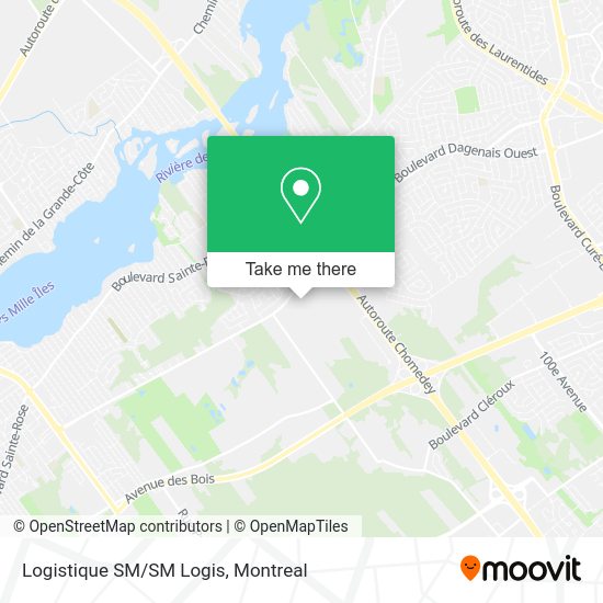 Logistique SM/SM Logis map
