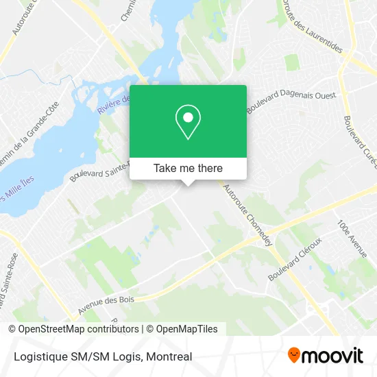 Logistique SM/SM Logis map