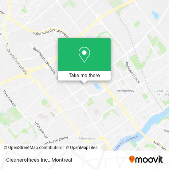 Cleaneroffices Inc. map