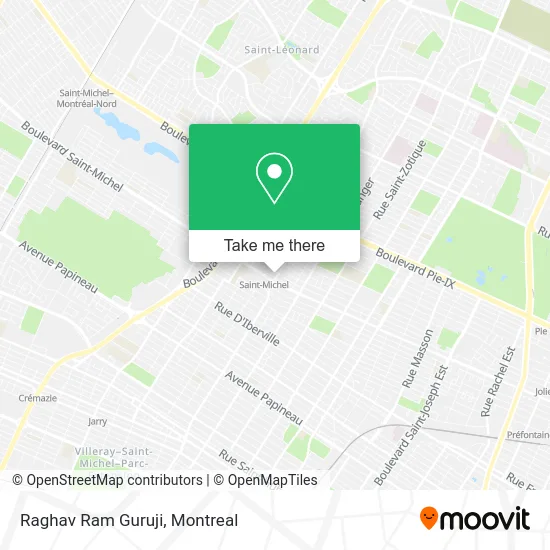 Raghav Ram Guruji map