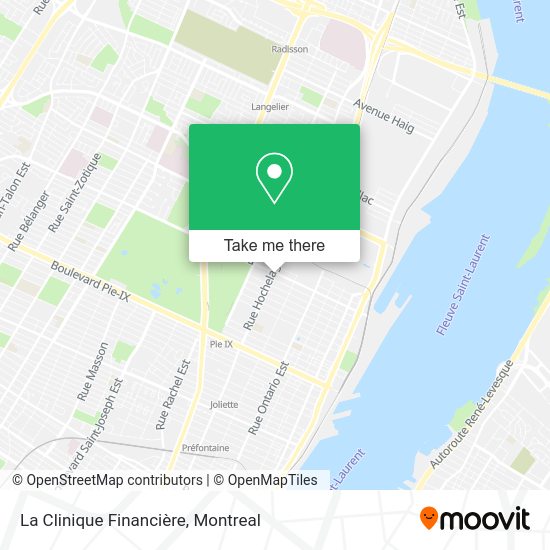 La Clinique Financière map