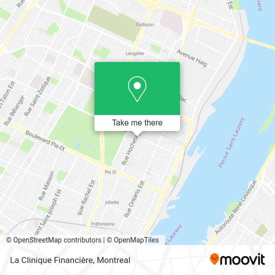 La Clinique Financière map
