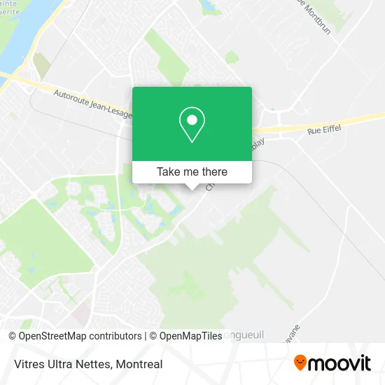 Vitres Ultra Nettes map