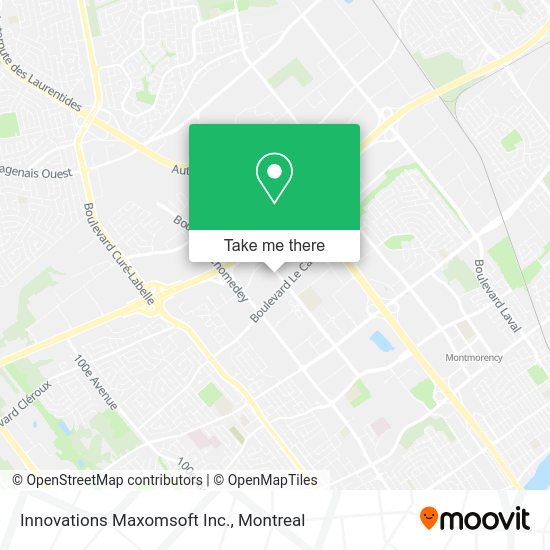 Innovations Maxomsoft Inc. map