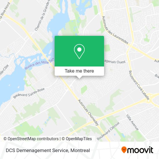 DCS Demenagement Service map