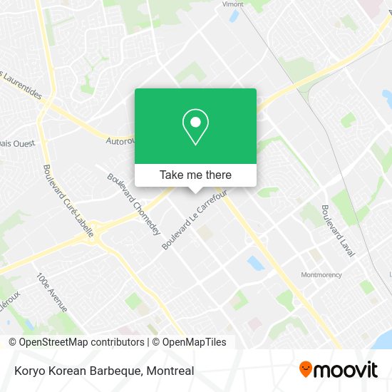 Koryo Korean Barbeque map