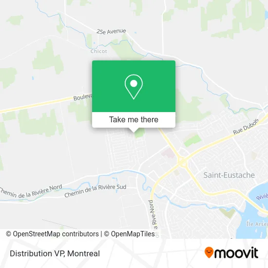 Distribution VP map