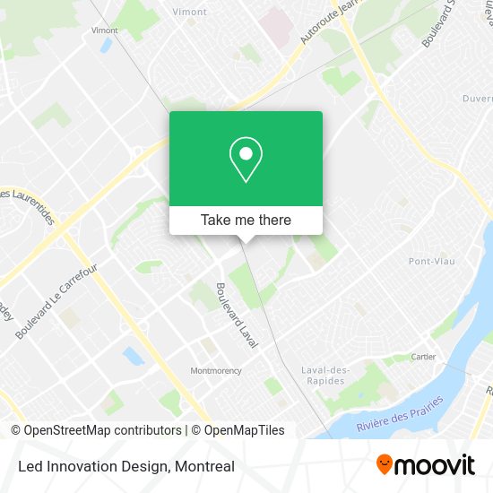 Led Innovation Design map