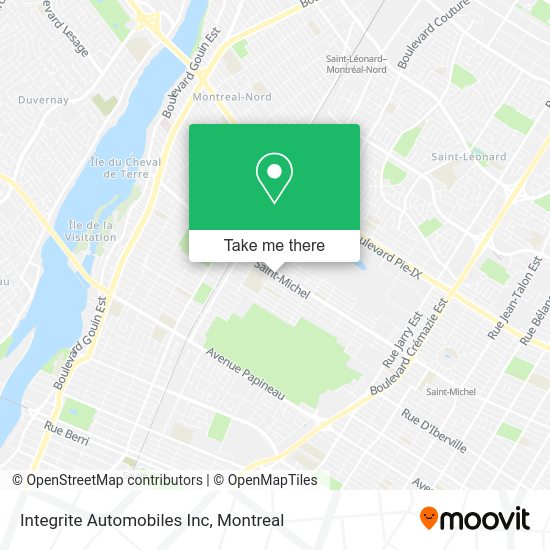 Integrite Automobiles Inc map