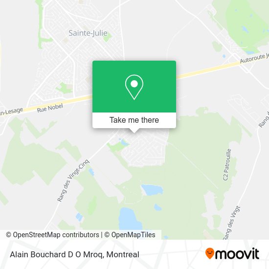 Alain Bouchard D O Mroq map