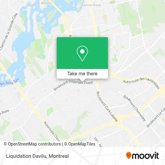 Liquidation Davilu map