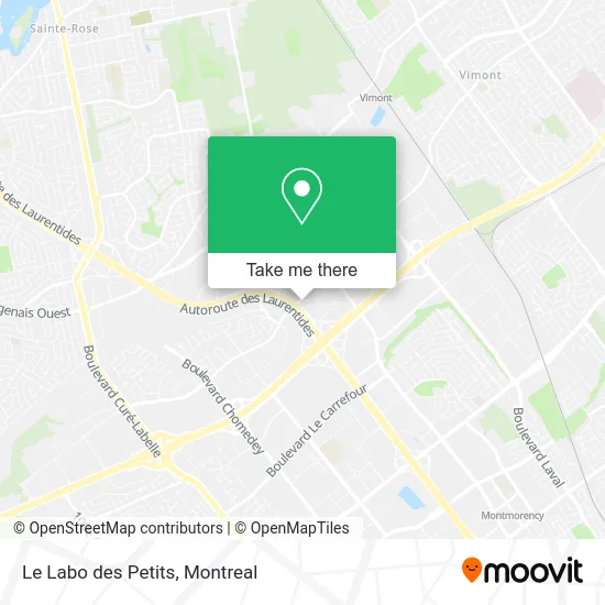 Le Labo des Petits map