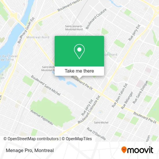 Menage Pro map