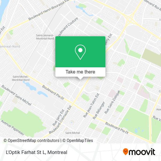 L'Optik Farhat St L map
