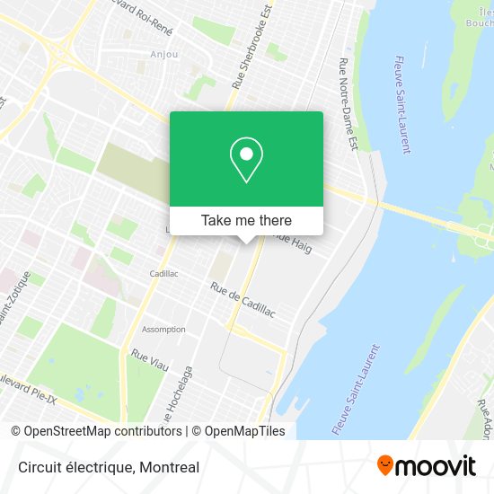 Circuit électrique map