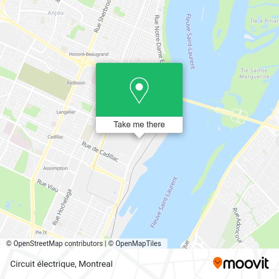 Circuit électrique map