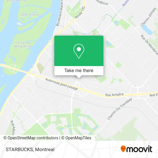 STARBUCKS map
