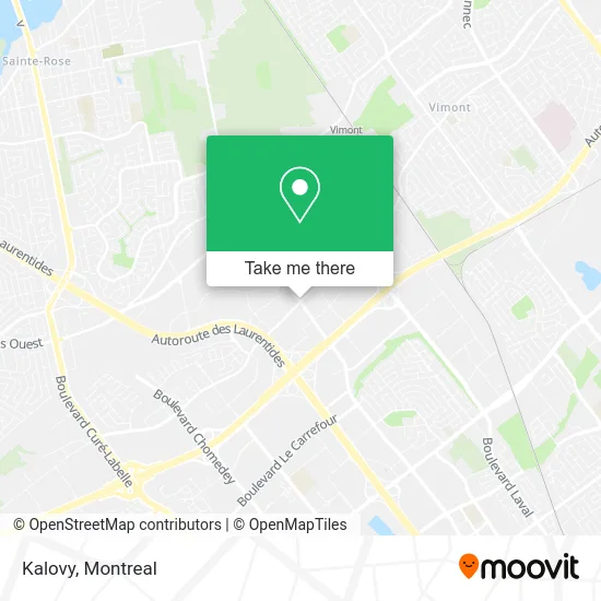 Kalovy map