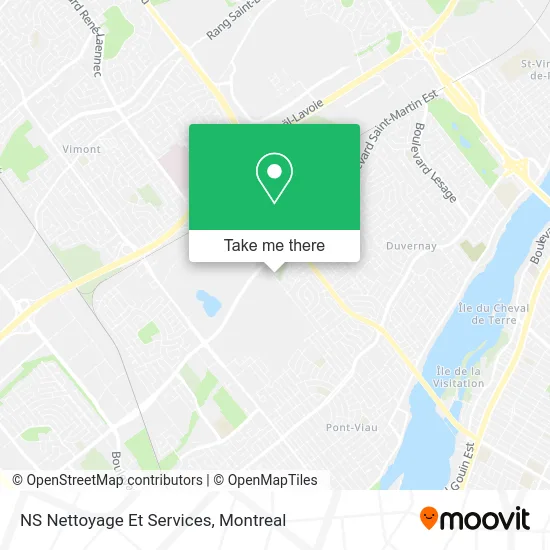 NS Nettoyage Et Services map