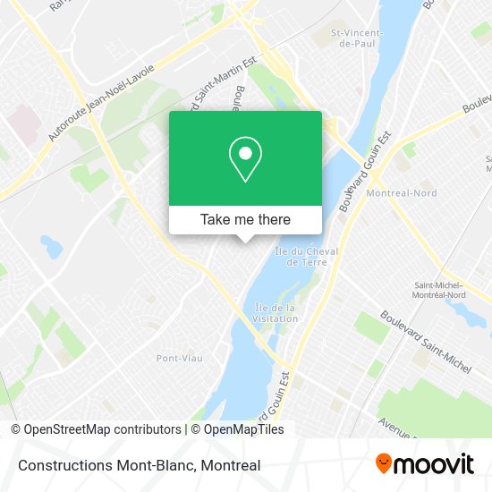 Constructions Mont-Blanc map
