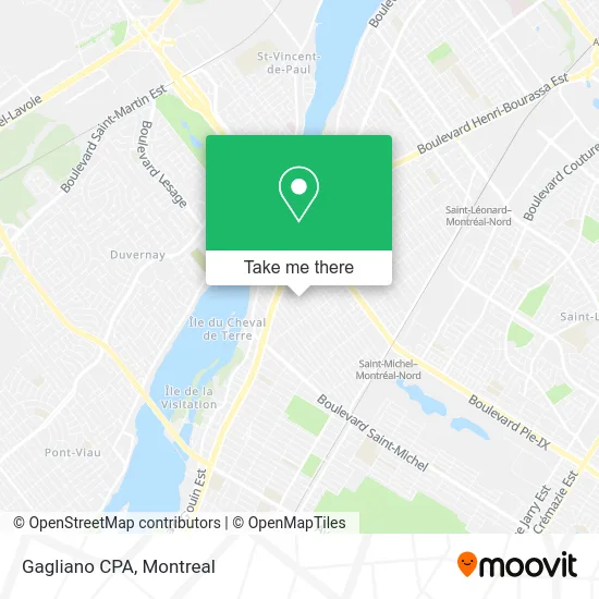 Gagliano CPA map