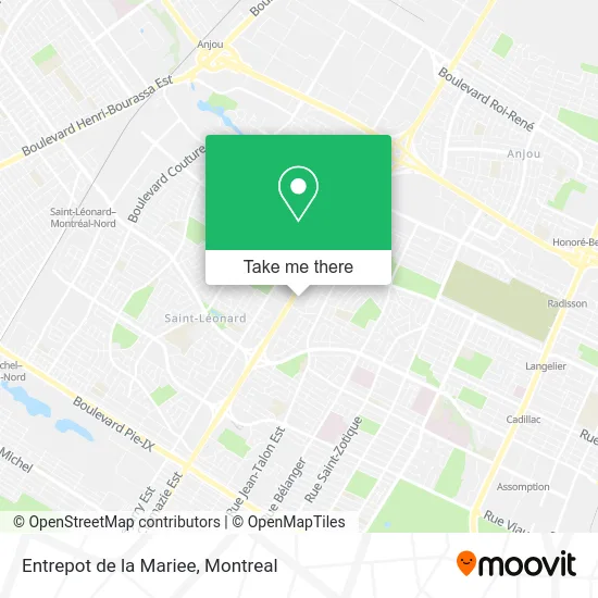 Entrepot de la Mariee map