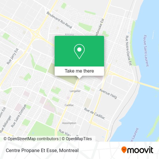 Centre Propane Et Esse map