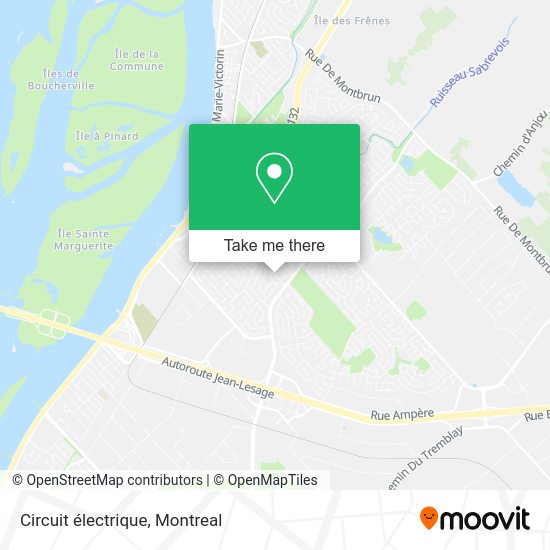 Circuit électrique map