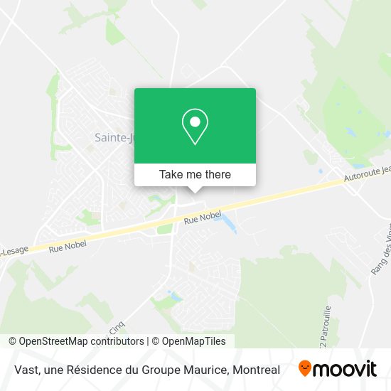 Vast, une Résidence du Groupe Maurice map
