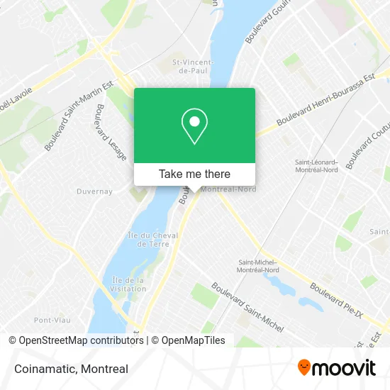 Coinamatic map