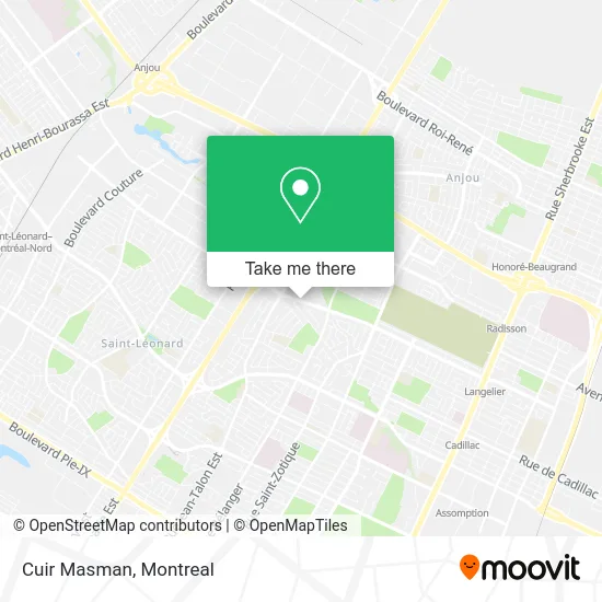 Cuir Masman map