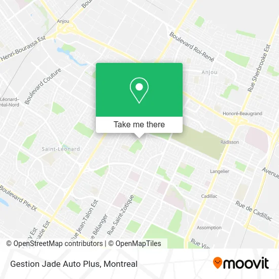 Gestion Jade Auto Plus map