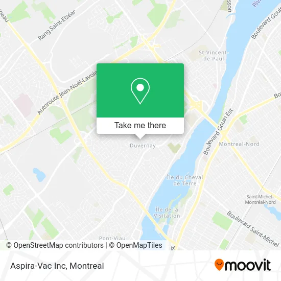 Aspira-Vac Inc map