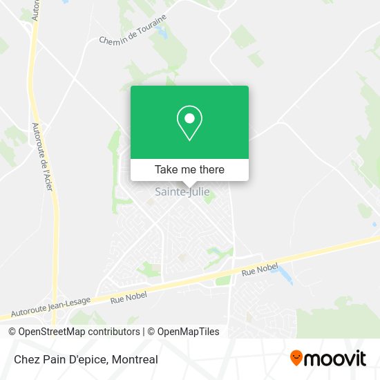 Chez Pain D'epice map