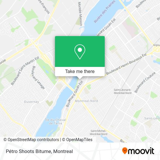 Pétro Shoots Bitume map