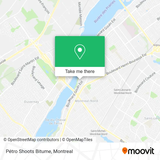 Pétro Shoots Bitume map