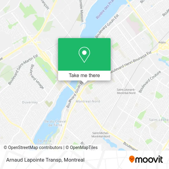 Arnaud Lapointe Transp map