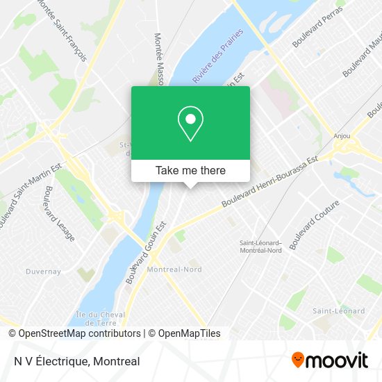 N V Électrique map