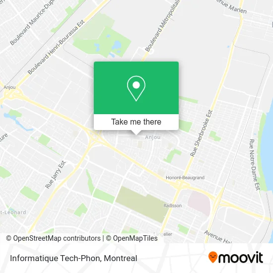 Informatique Tech-Phon map