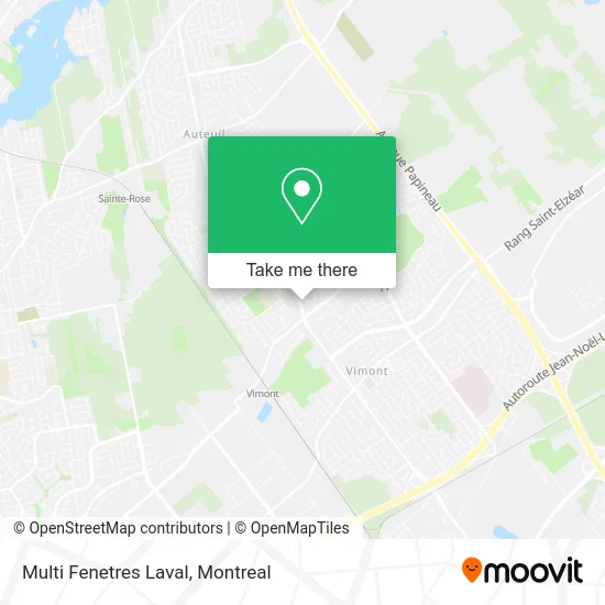 Multi Fenetres Laval map