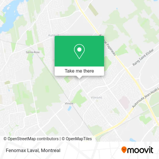 Fenomax Laval map
