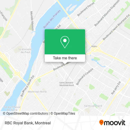RBC Royal Bank map