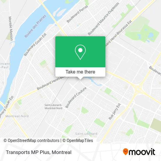 Transports MP Plus map