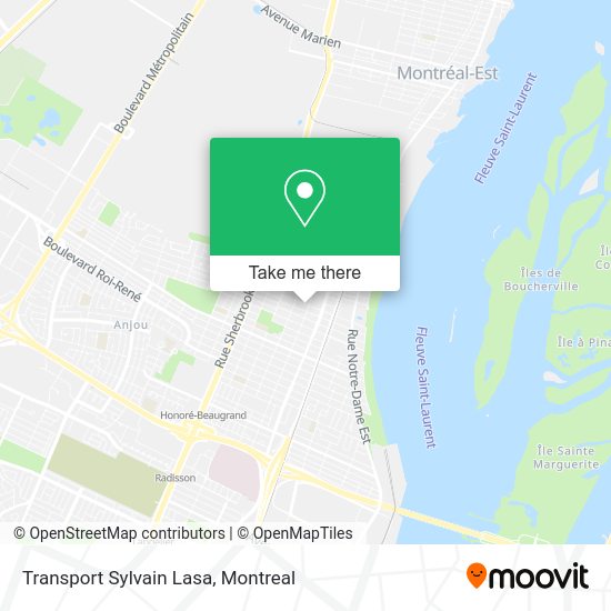 Transport Sylvain Lasa map