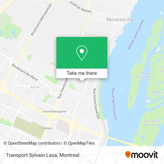 Transport Sylvain Lasa map