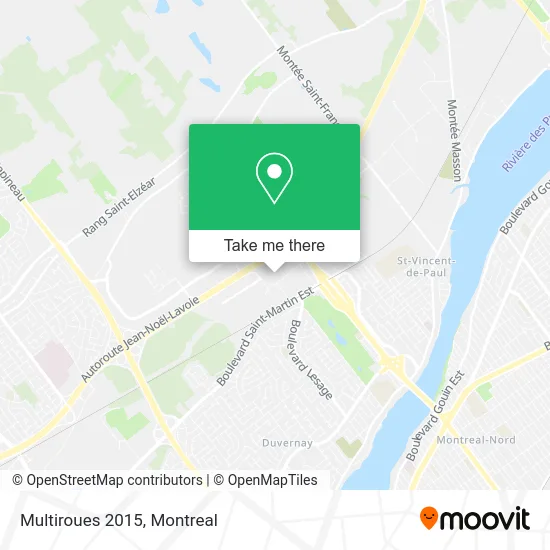 Multiroues 2015 map