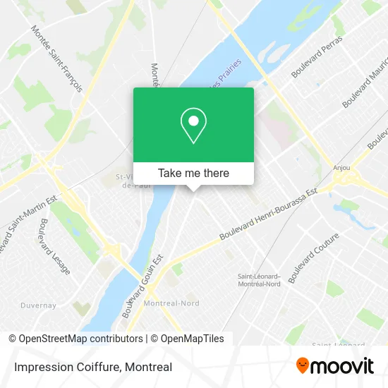 Impression Coiffure map