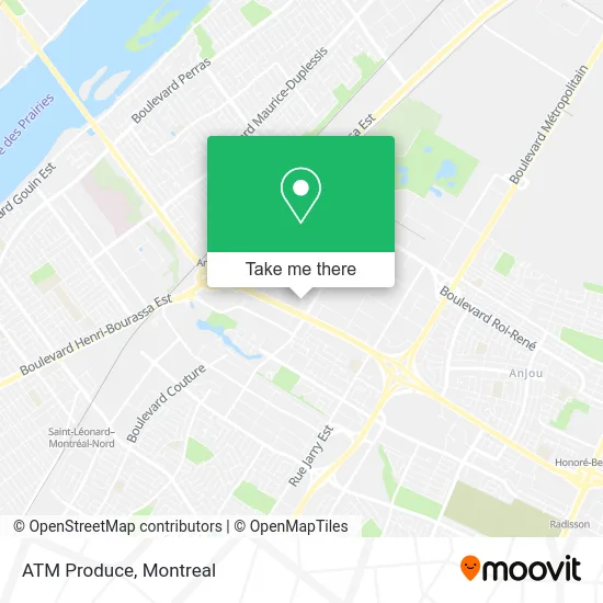 ATM Produce map