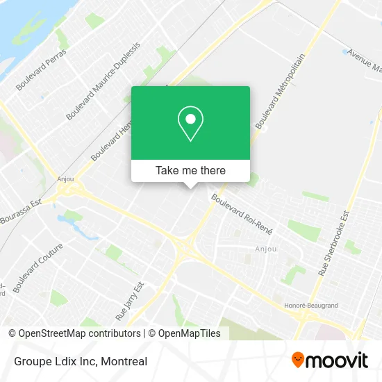 Groupe Ldix Inc map