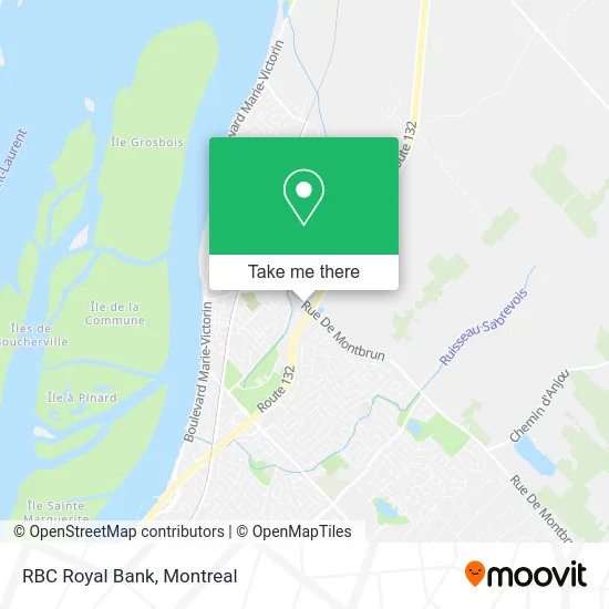 RBC Royal Bank map